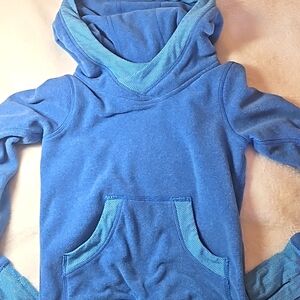 Ivivva Fleece Hoodie blue sz 4